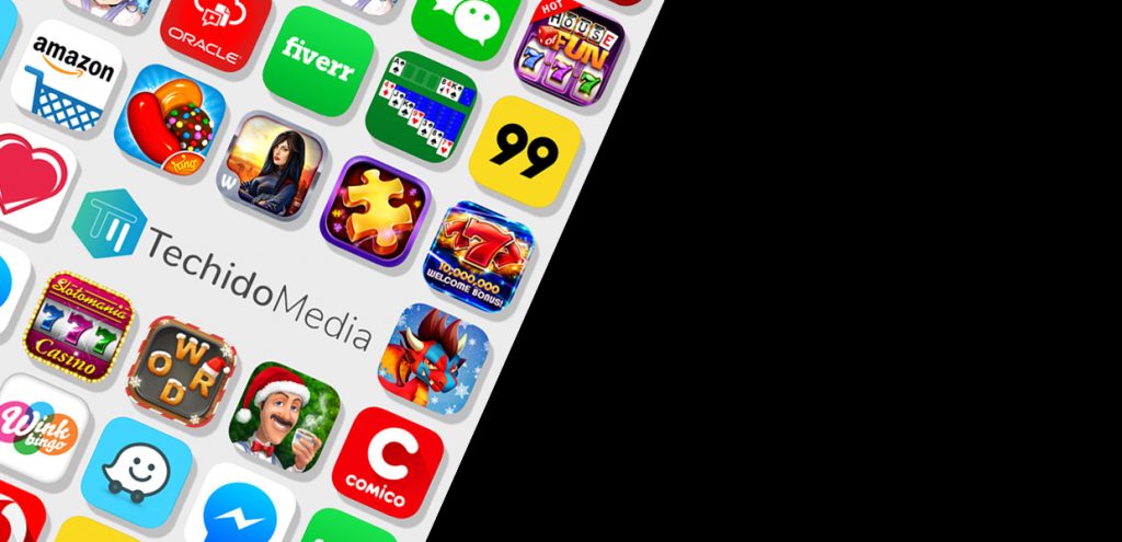 Mobile apps and games powered by TechidoMedia